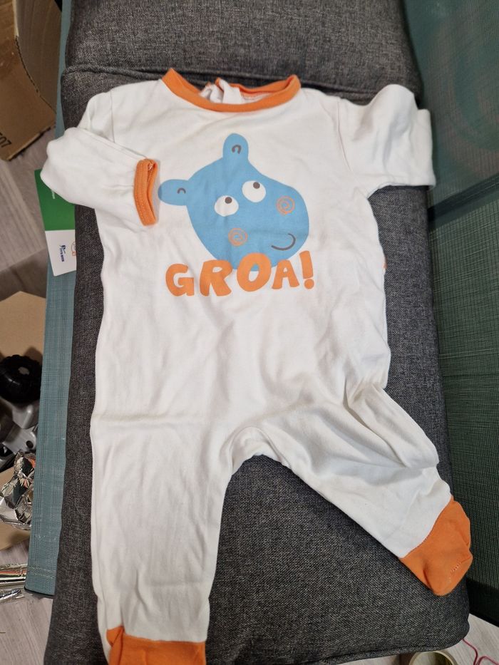 Lot pyjamas coton 9 mois