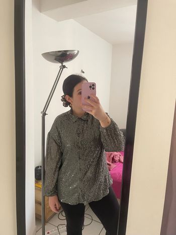 Chemisier à paillettes
