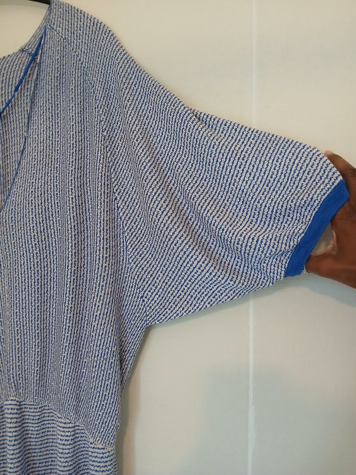 Robe courte a rayures manches chauve-souris Maje - photo numéro 5
