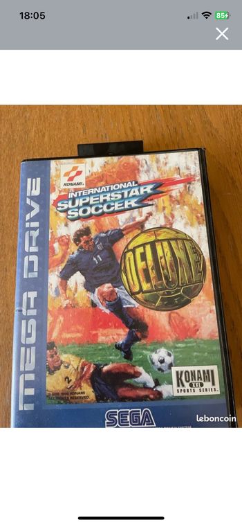 Jeux sega international superstar soccer