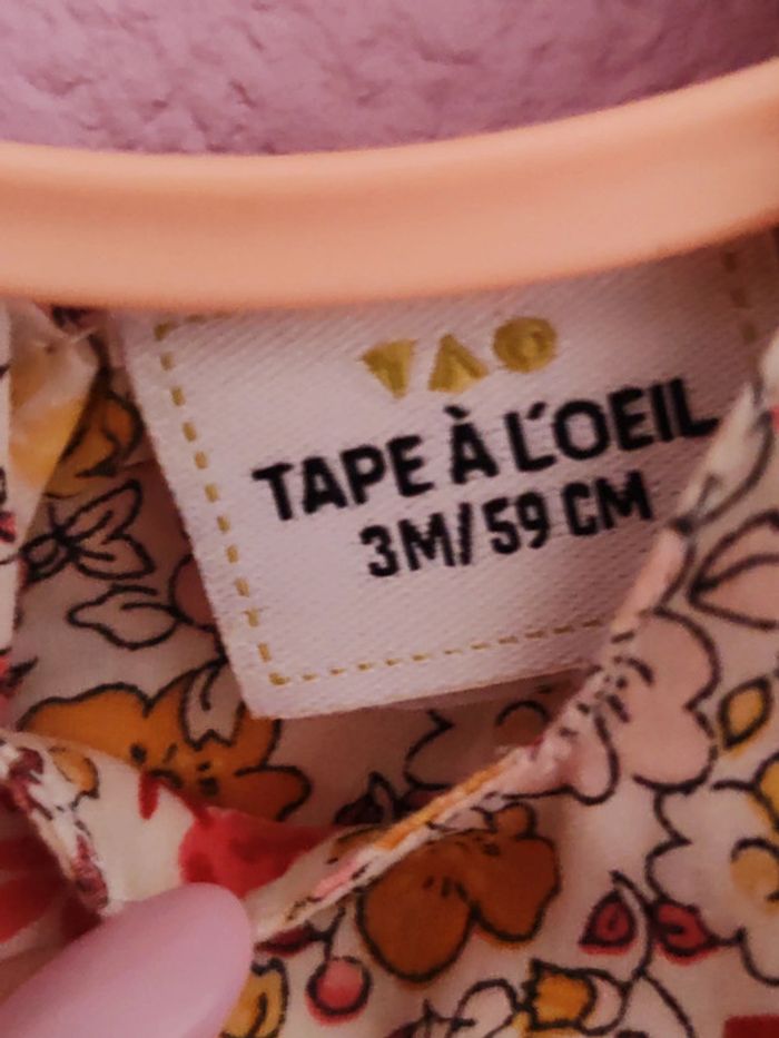 Ensemble deux pièces robe et t-shirt 3 mois - photo numéro 13