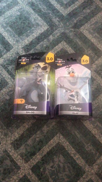 Figurines Disney infinity baloo et olaf