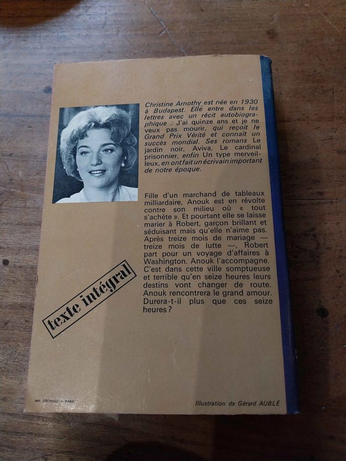 Un type merveilleux - Christine Arnothy jai lu 1974 - photo numéro 2