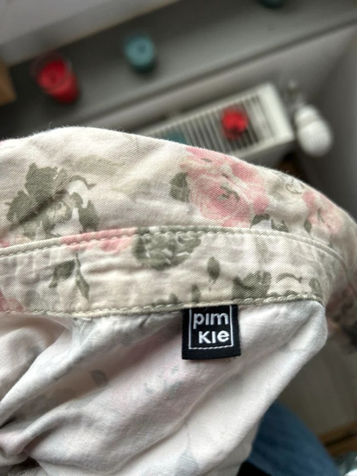 Chemise à manches courtes à fleurs - photo numéro 4