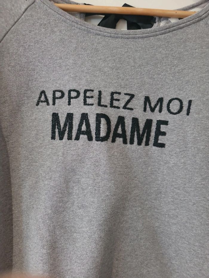 Pull mariage grain de malice taille L - photo numéro 2