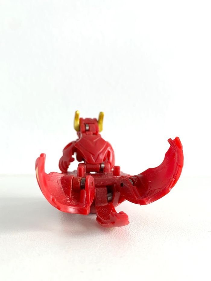 Bakugan Helix Dragonoid DEKA Taille Pyrus Rouge Jumbo Gundalian Invaders 800G - photo numéro 5