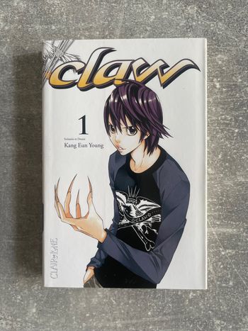 Manga Claw tome 1 en version française.