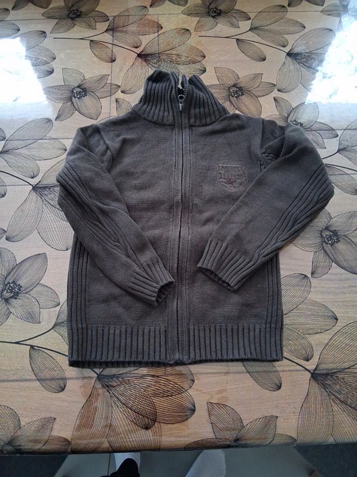 Gilet palomino 6 ans marron