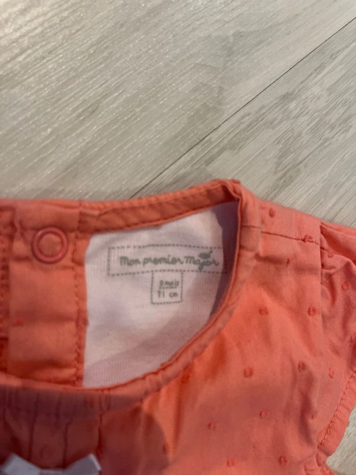 Barboteuse combishort combinaison 9 mois - photo numéro 2