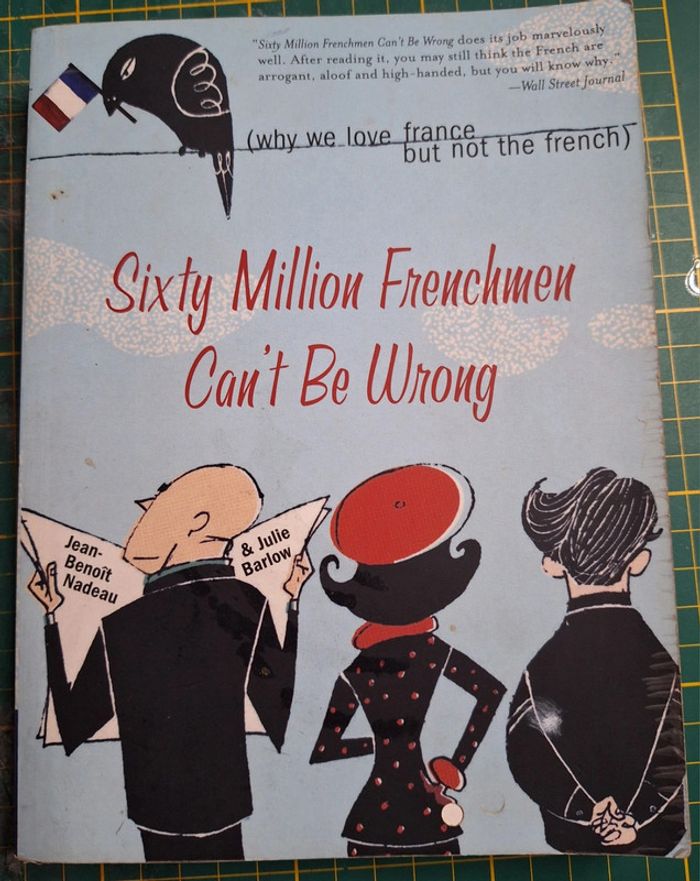 Livre "sixty million frenchmen can't be wrong" en très bon état