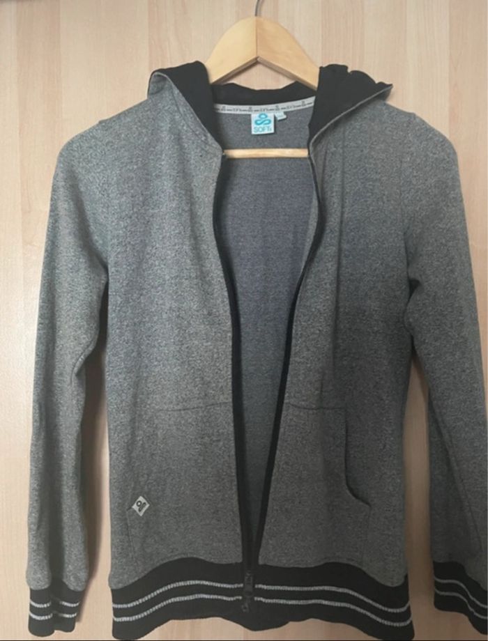 gilet à capuche fille - photo numéro 2