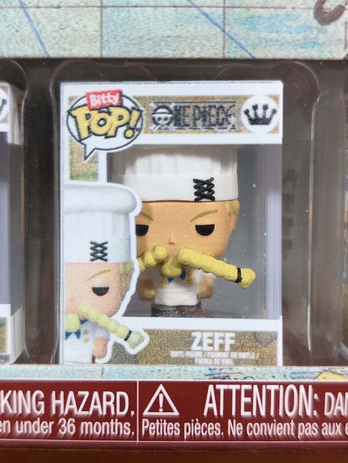 Lot 2 Boîtes Bitty Pop! One Piece - 8 Figurines dont 2 CHASE (Shanks & Buggy) - photo numéro 8