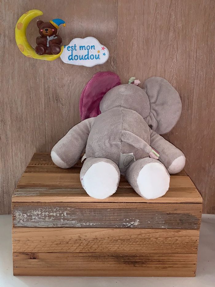 NKS138 doudou éléphant 🐘 Noukies - photo numéro 2