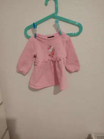 Robe licorne taille 3 mois