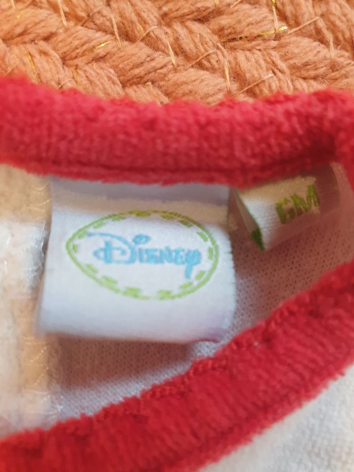 Pyjama velours 6 mois Disney - photo numéro 3