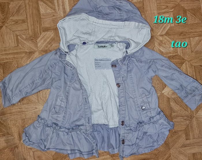 Veste 18mois tape a loeil