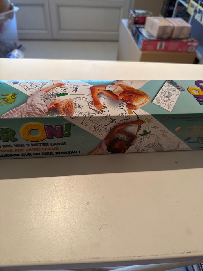 Color jeu de coloriage 3 mètres de coloriage à dérouler - photo numéro 3