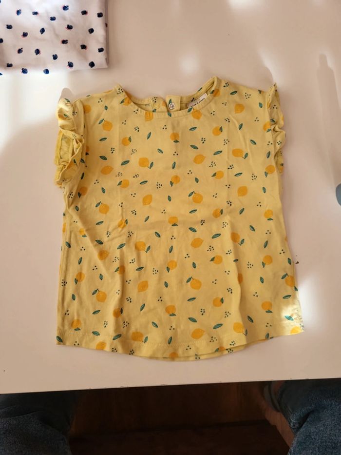 Tee shirt manches courts tao 23 mois