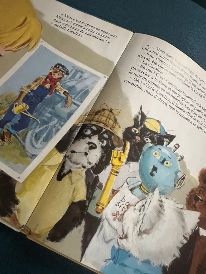 Livre rare Caroline baby-sitter Pierre Probst bd album vintage ancien - photo numéro 3