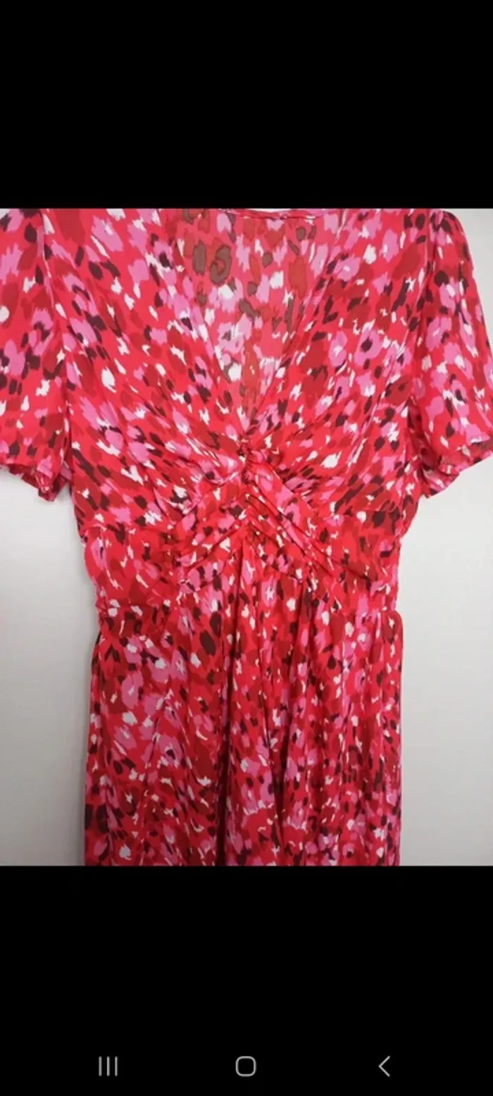 Robe d'été rouge - photo numéro 4