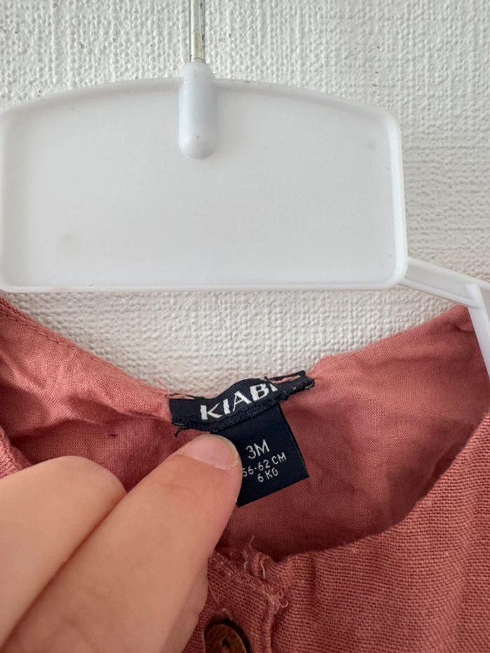 Ensemble en gaz de coton - taille 3 mois 🌸 - photo numéro 2