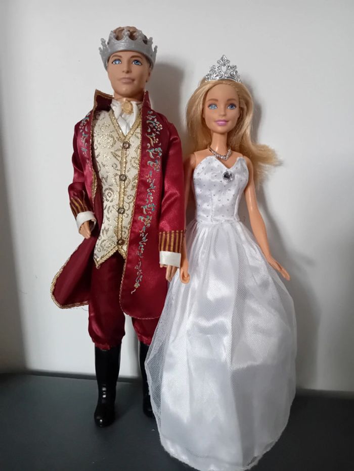 Barbie et ken princesse et prince - photo numéro 2