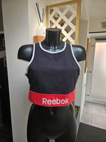 Reebok brassière de sport en coton taille XL