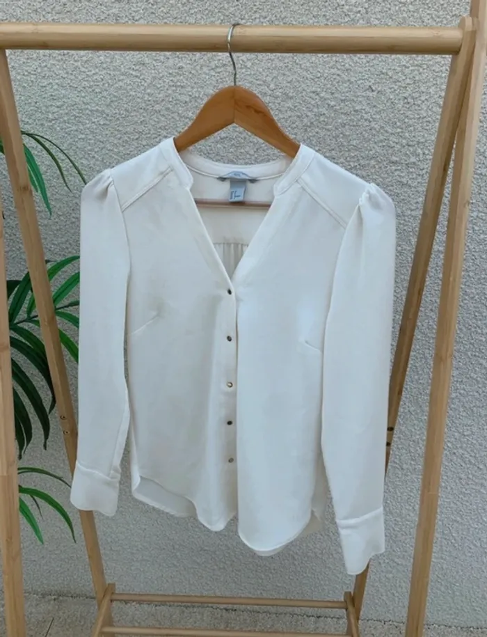 Chemisier blanc h&m fluide
