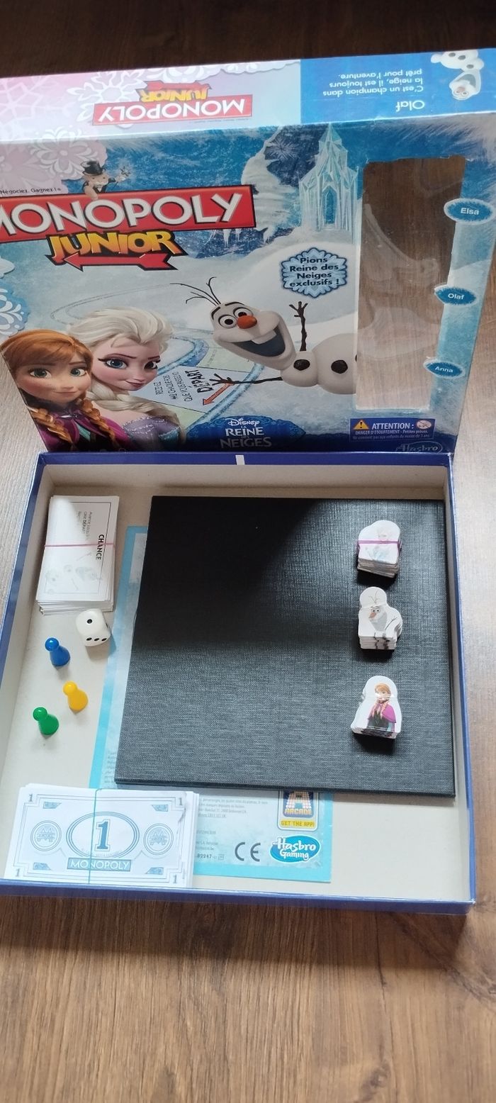 Monopoly junior Reine des neiges - photo numéro 2