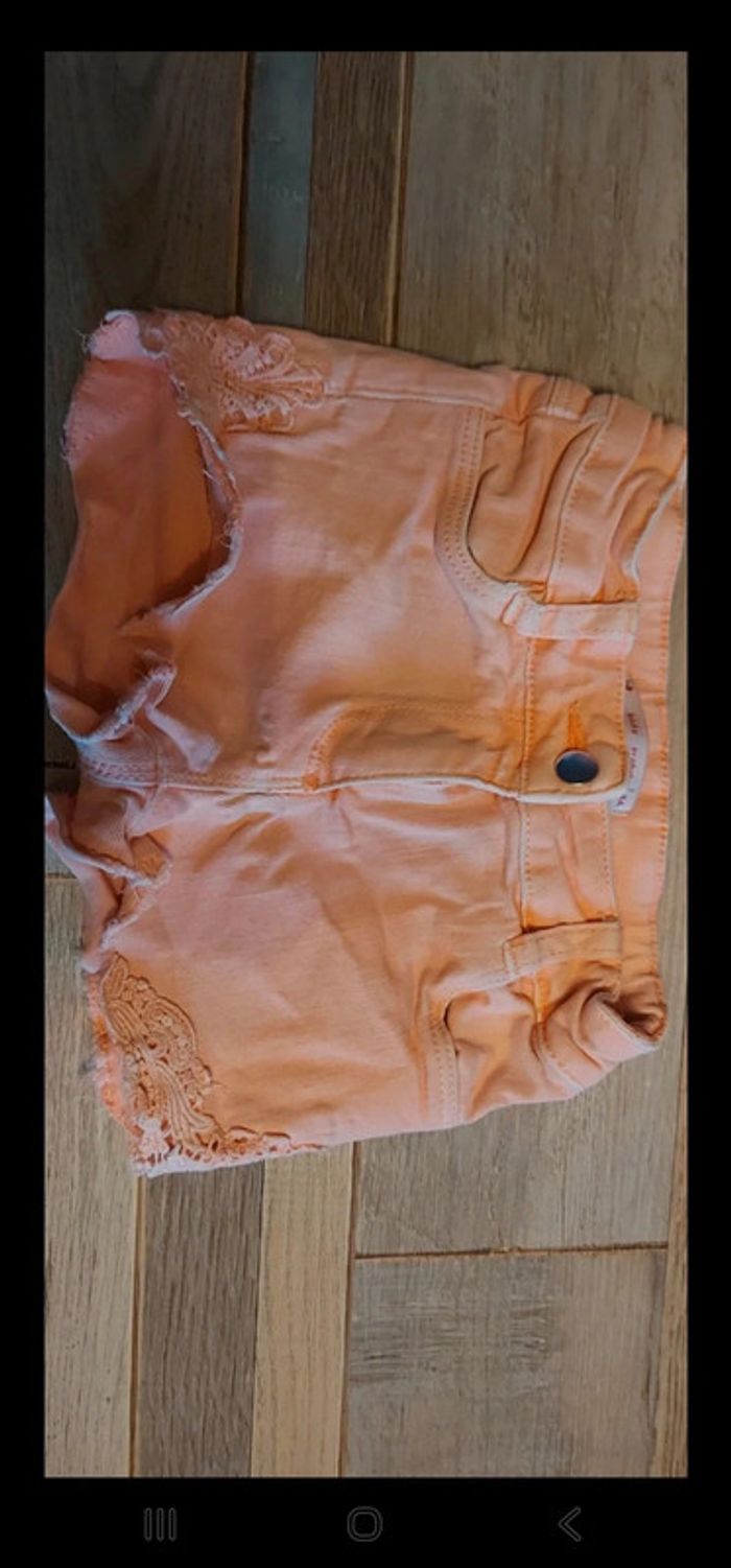 Short style jeans fille Taille 4 ans gemo