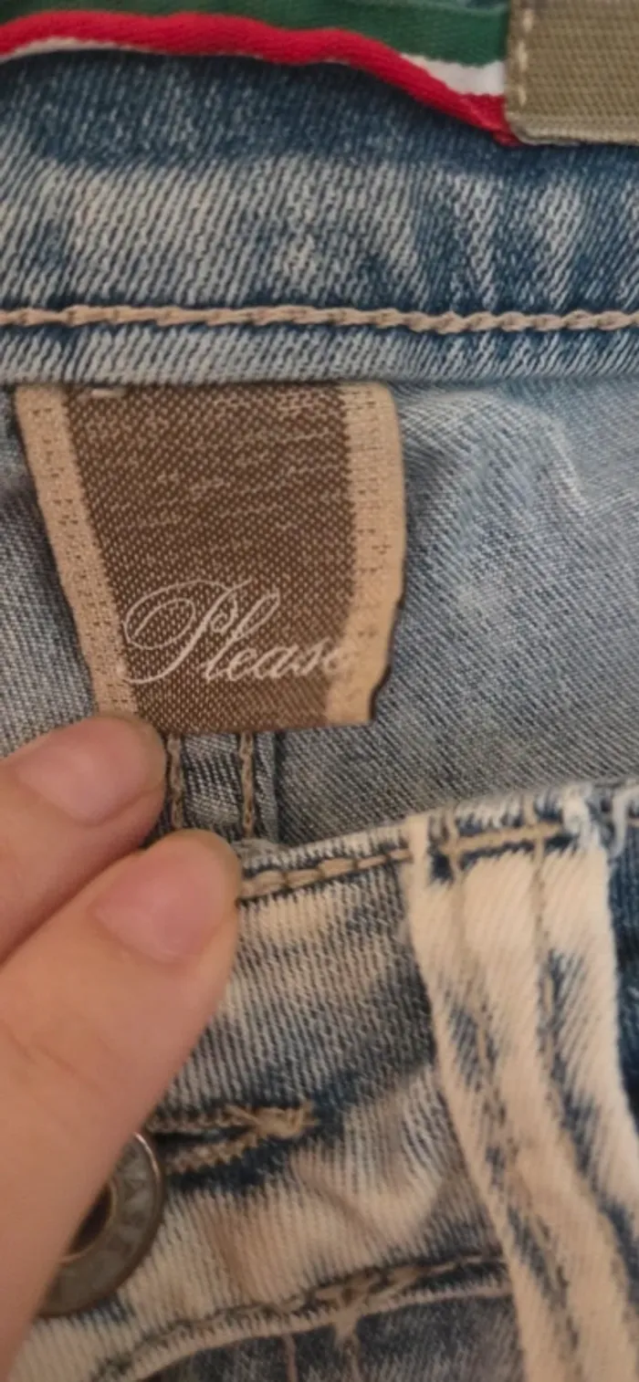 Short en jean Please – Vintage Chic - photo numéro 8