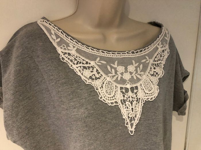 Sweat-shirt manches courtes active wear - photo numéro 2