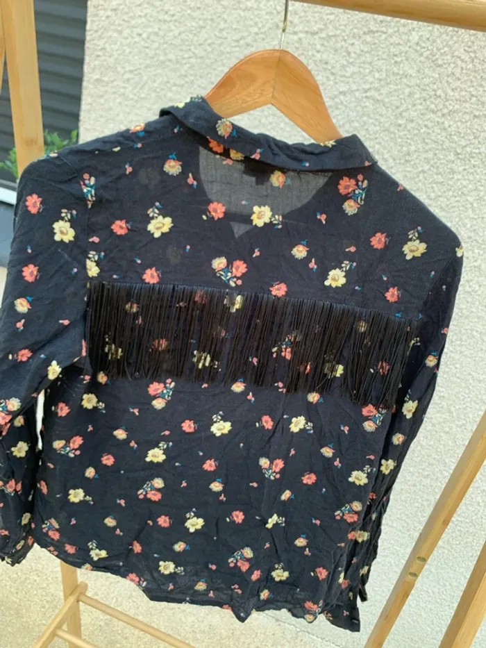 Chemisier fleuri à manches longues Asos - photo numéro 3