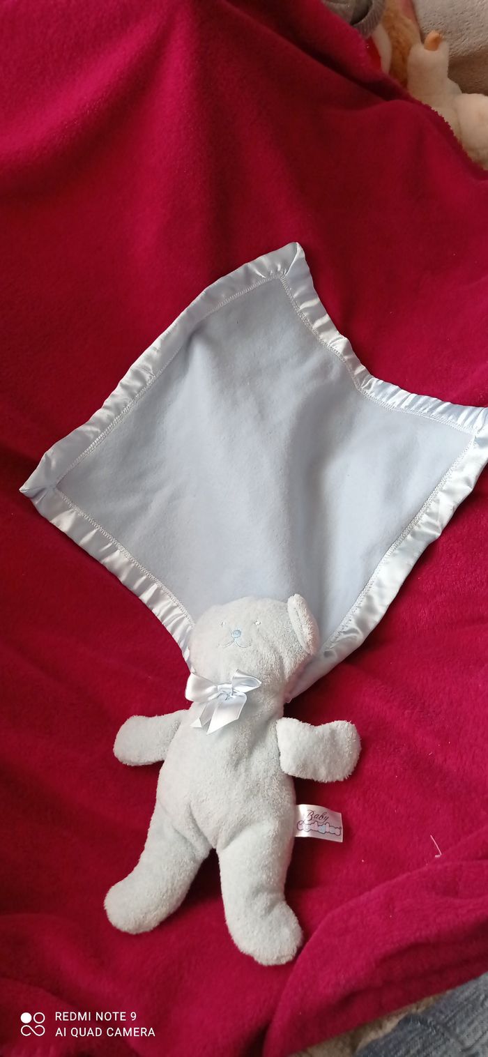 Ourson avec sa couverture