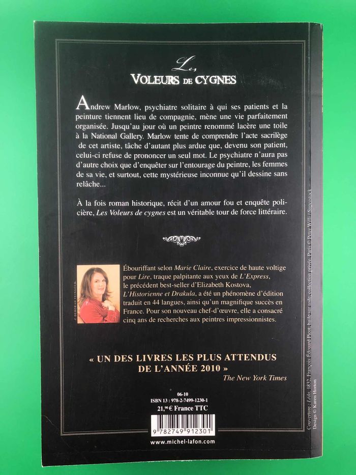 Les voleurs de cygnes - Elizabeth Kostova - photo numéro 2