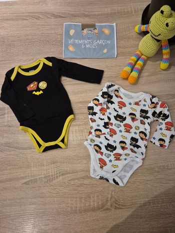 Lot 2 body manches longues