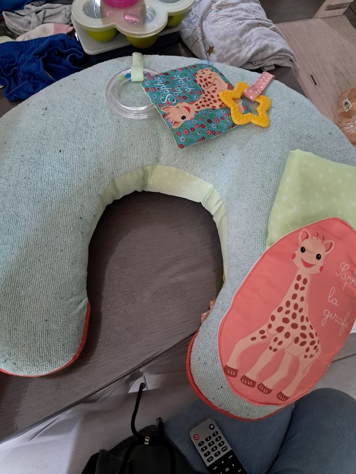 Coussin d'éveil avec tapis - photo numéro 2
