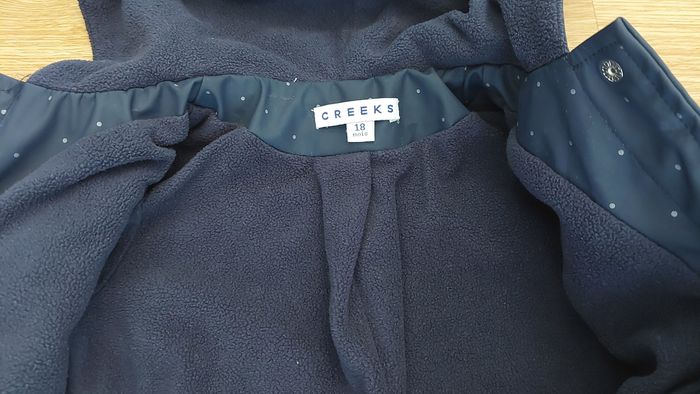 Imperméable bleu marine 18 mois - photo numéro 2