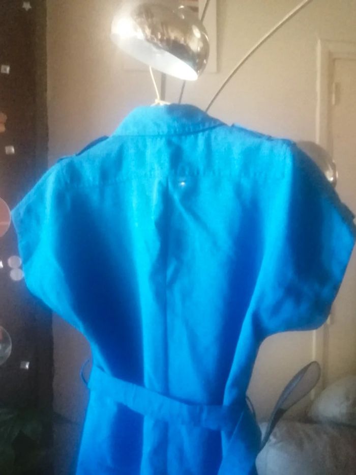 🌸Robe bleu Taille 42 "Boutique Elise" Vintage 🌸 - photo numéro 6
