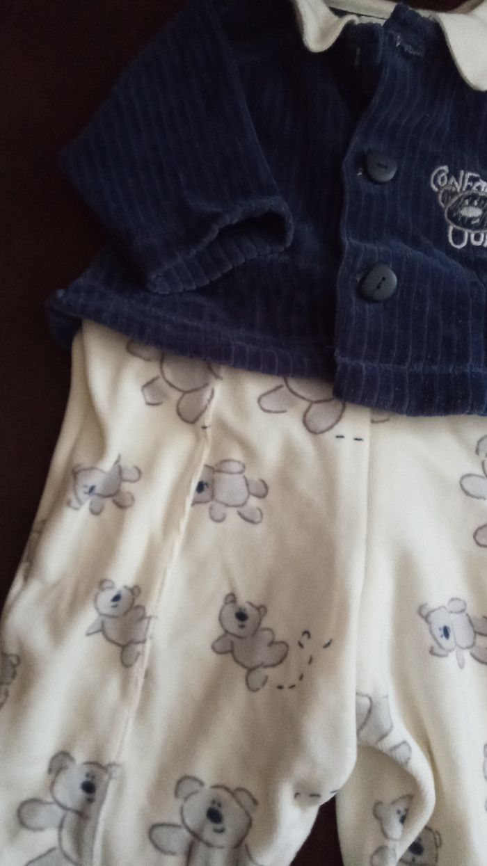 Joli petit Ensemble (1 pièce) 1 mois "Confetti" - photo numéro 3