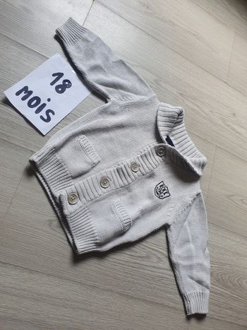Gilet 18mois garçon