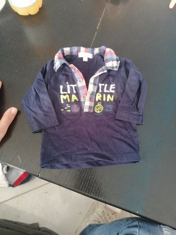 Tee shirt manches longues absorba 1 mois