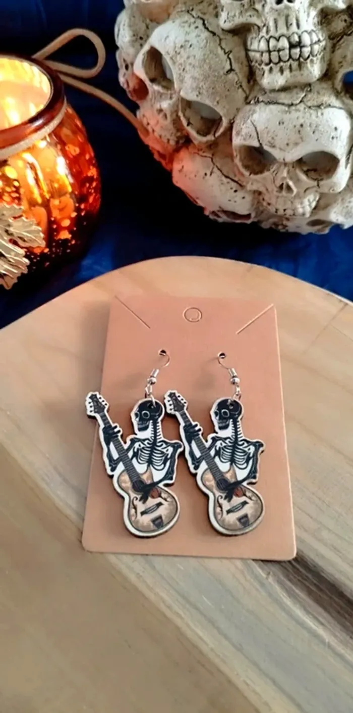 Boucles d'oreilles Halloween đžđ