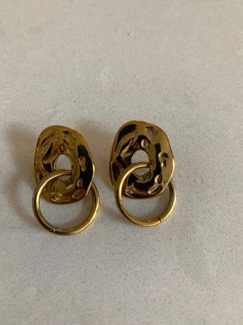 Boucles d’oreilles acier inoxydable