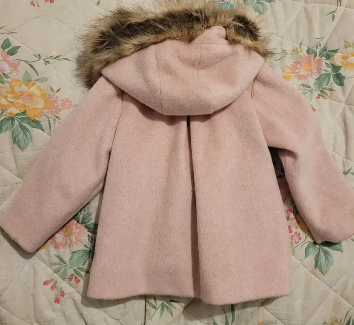 Manteau rose 98cm - photo numéro 3