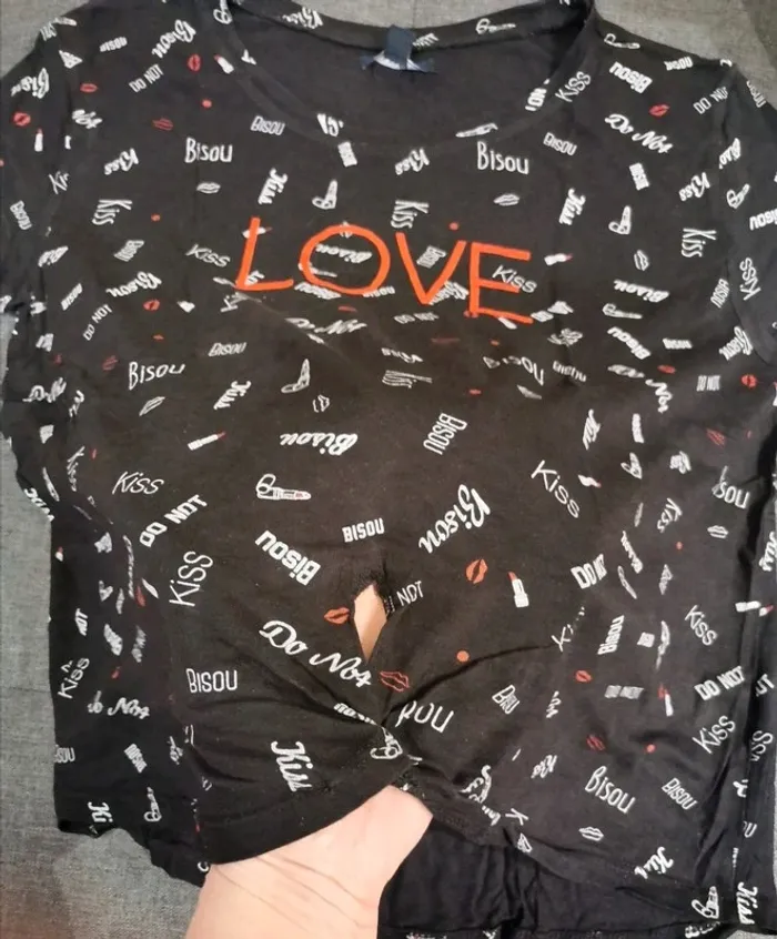 Tee-shirt kiabi taille XS 14 ans - photo numéro 2