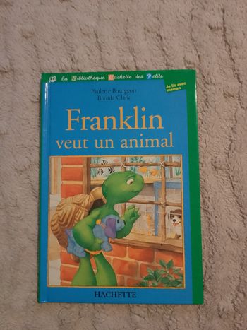Livre Franklin veut un animal
