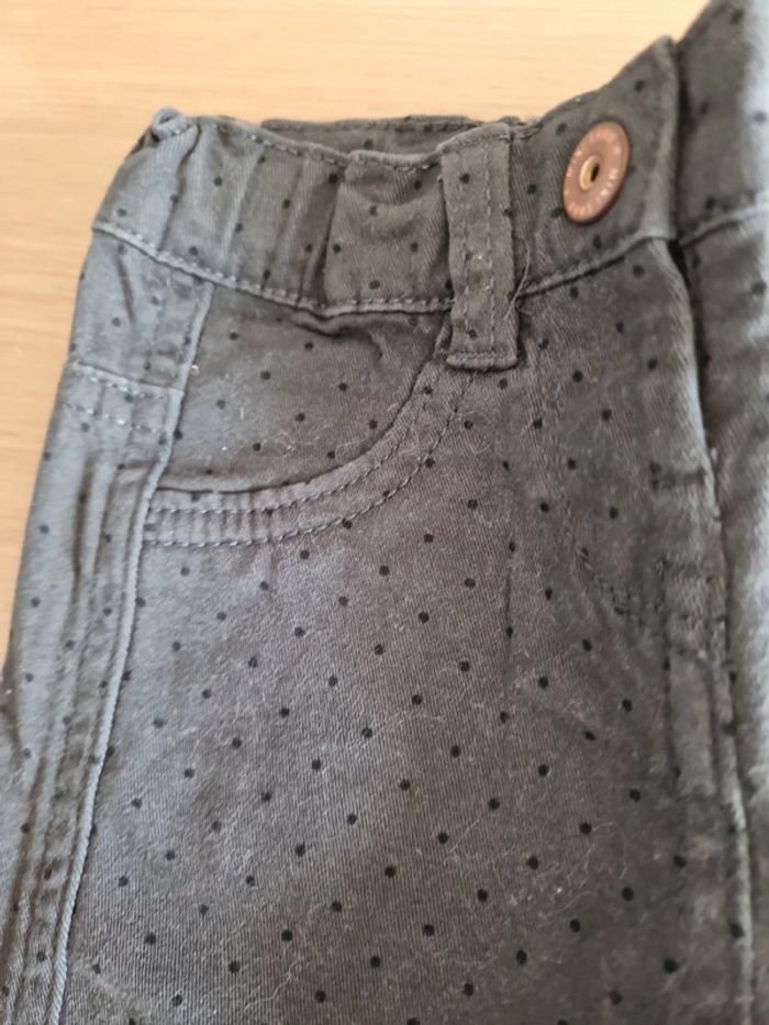 Jean gris kiabi 74cm - photo numéro 2