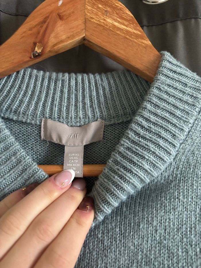 Pull vert H&M - photo numéro 2