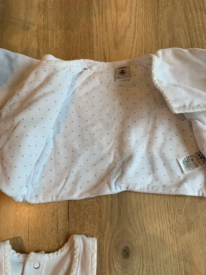 Ensemble pyjama petit bateau taille 6 mois - photo numéro 8